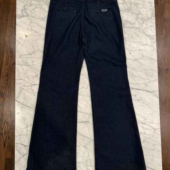 7 For all Mankind Flared Denim With Straps - Picture 5 of 5